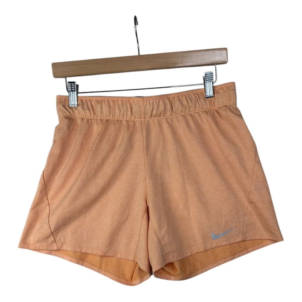 Nike Elastic Waist Athletic‎ Shorts size Small Orange